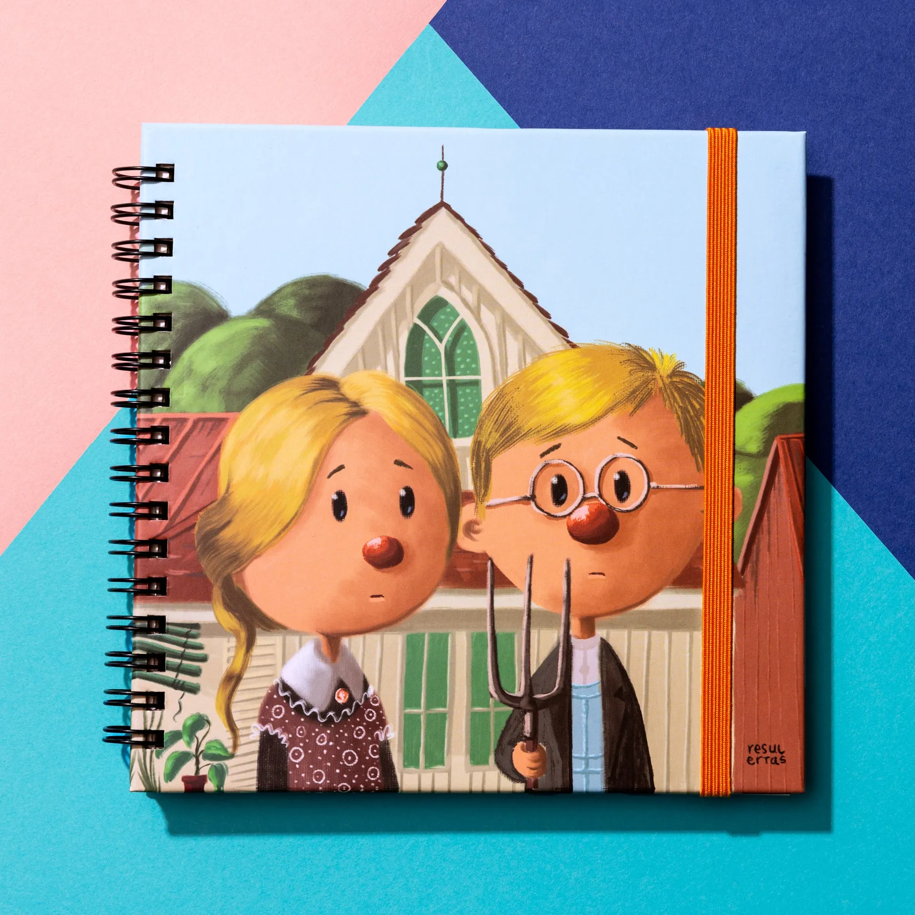 American Gothic - Grant Wood - Museum Kidz - Journal