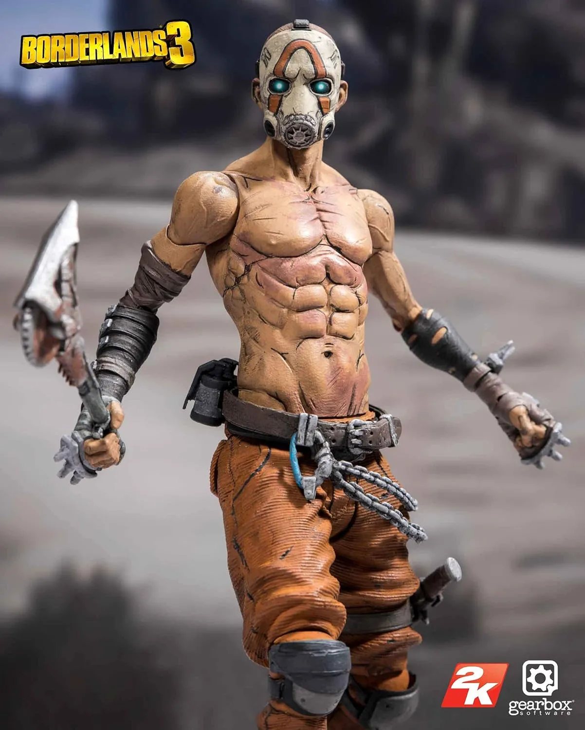 Borderlands Psycho Action Figure | Collectible Gaming Figure........