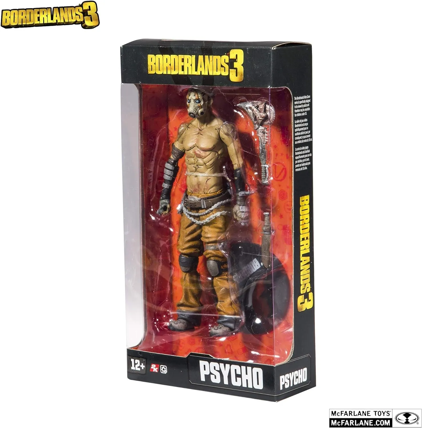 Borderlands Psycho Action Figure | Collectible Gaming Figure........