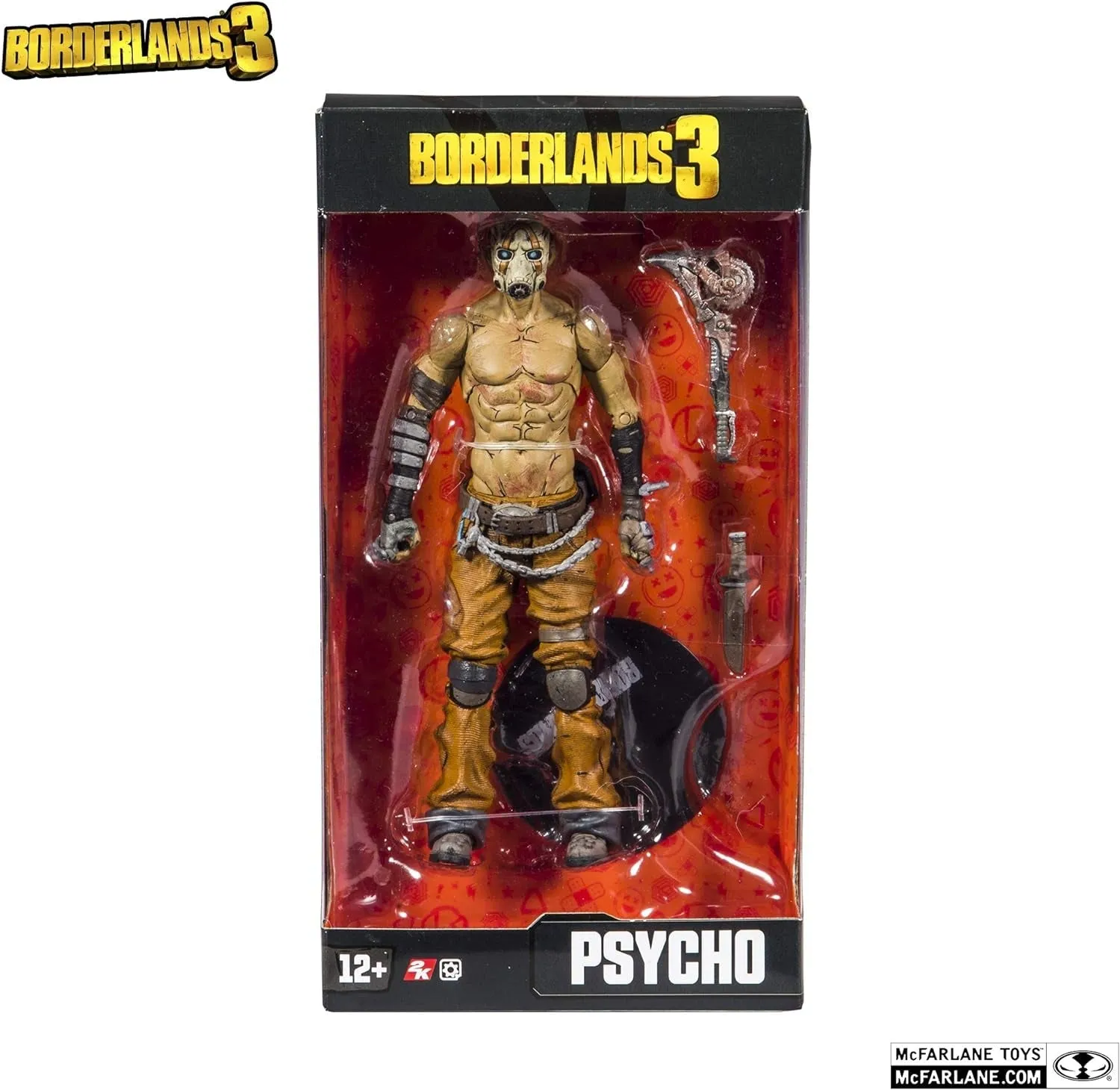 Borderlands Psycho Action Figure | Collectible Gaming Figure........