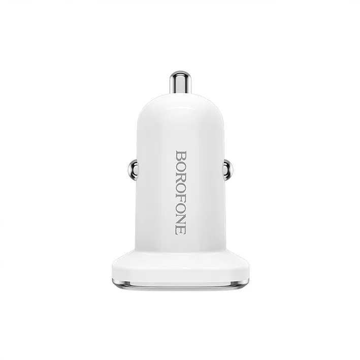 Borofone BZ12 Dual Port in-Car Charger Type C