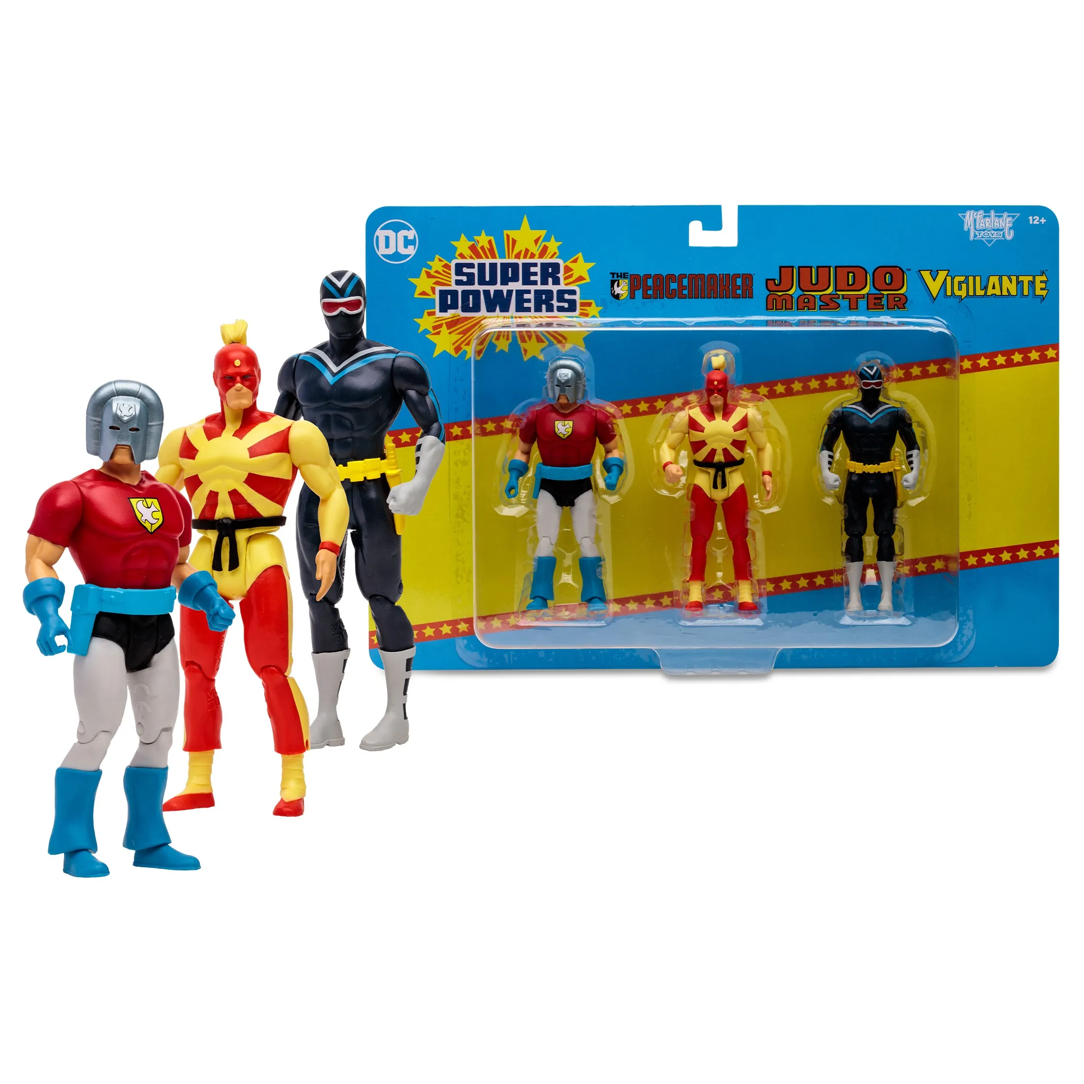 DC Super Powers - Peacemaker, Judomaster & Vigilante Action Figure 3-Pack (15811) LOW STOCK