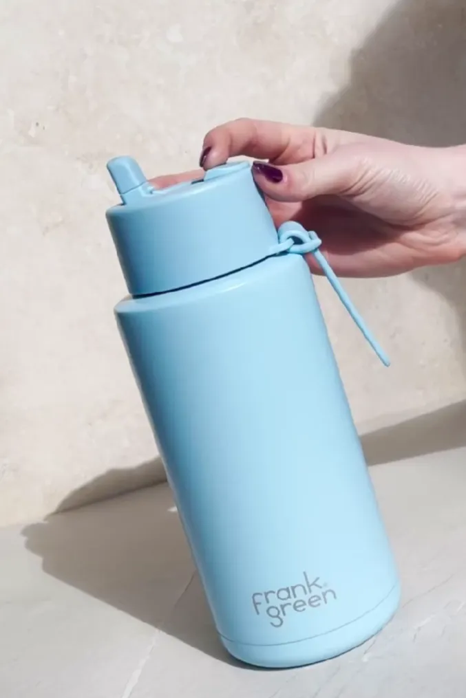 Frank Green Flip Straw Lid Pack Sky Blue