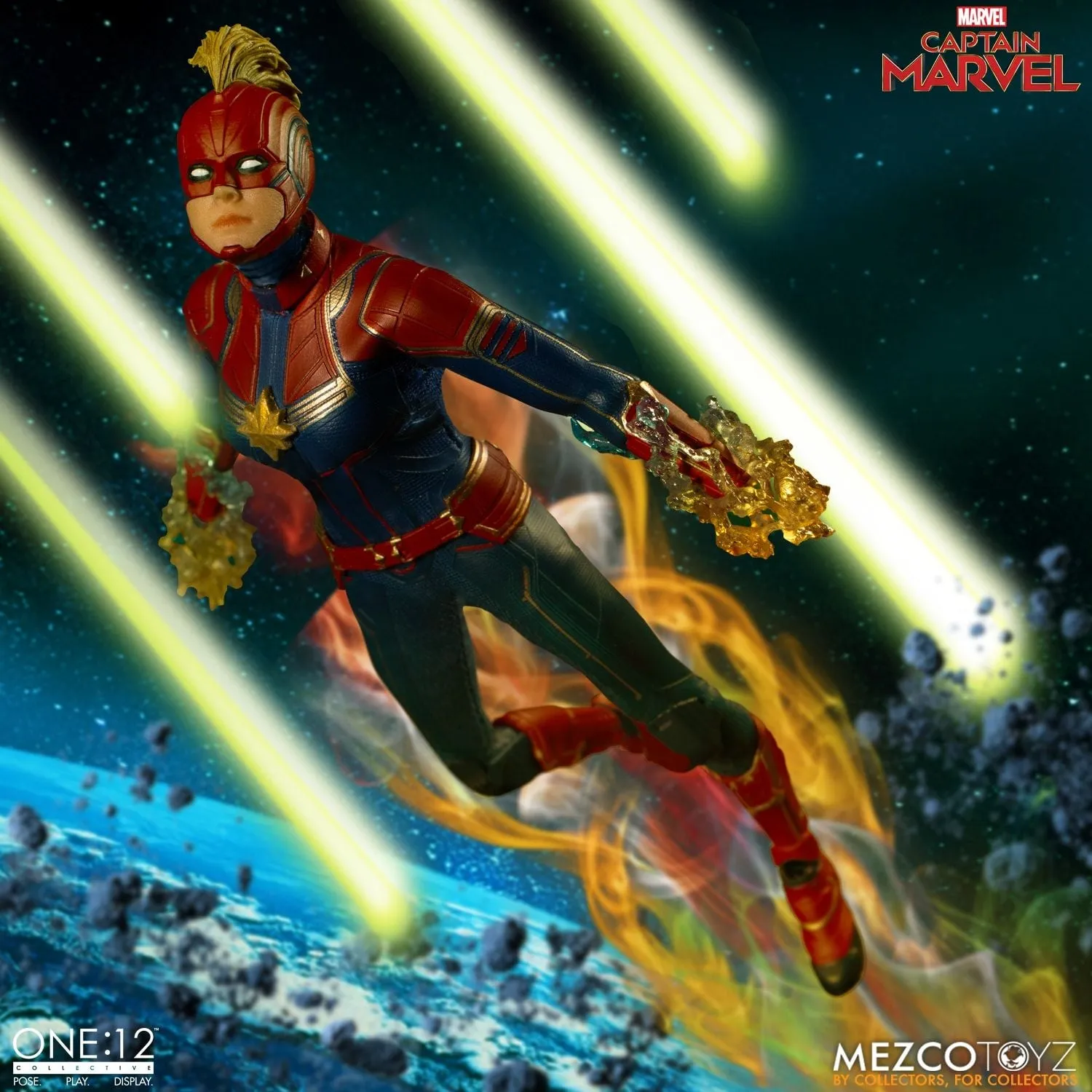 Mezco Toyz ONE:12 Collective: Captain Marvel (2019) Action Figure