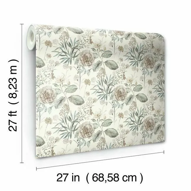 Midsummer Floral Wallpaper