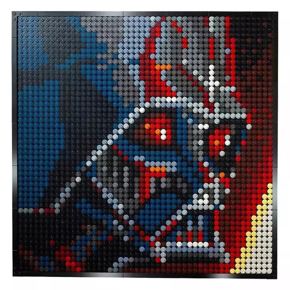 MOC  Compatible  31200 Pixel Art Painting Building Blocks Star Movie Figures Mosaic DIY Bricks Decorative Model Toys   Friend Adults