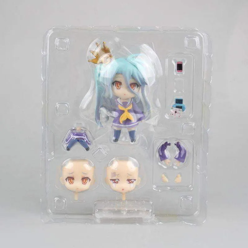 No Game No Life Nendoroid Sora 652 & Shiro 653 PVC Action Figure