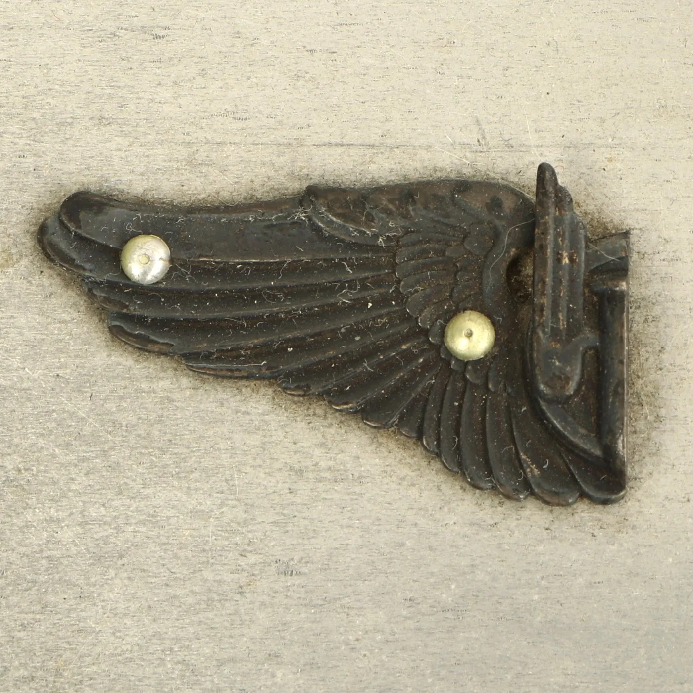Original U.S. WWII Hiroshima and Nagasaki Tinian Air Field B-29 Trench Art Plaque