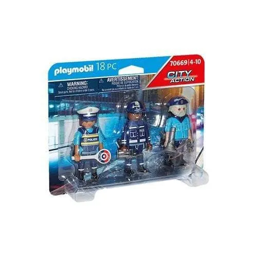 Playmobil 70669 Police Figure Set