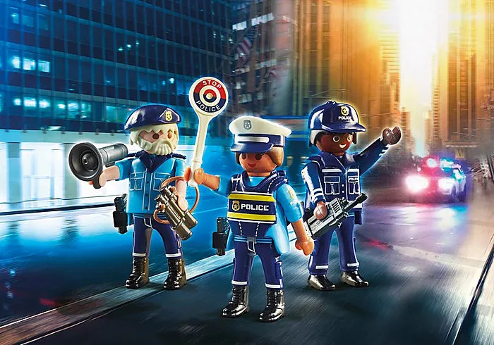 Playmobil City Action Police Figure Set