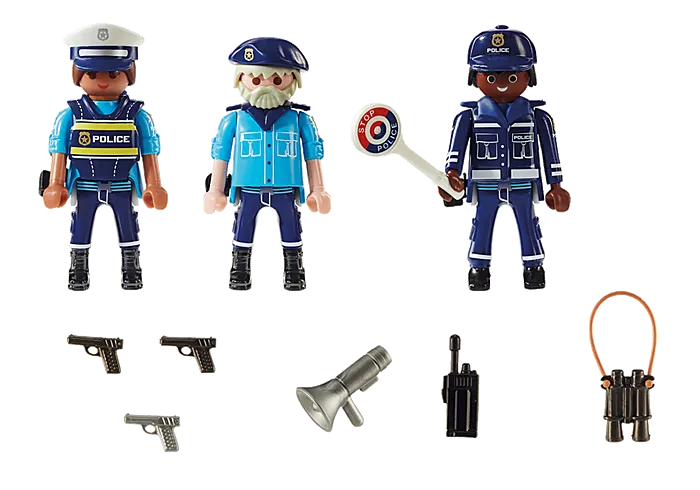 Playmobil City Action Police Figure Set